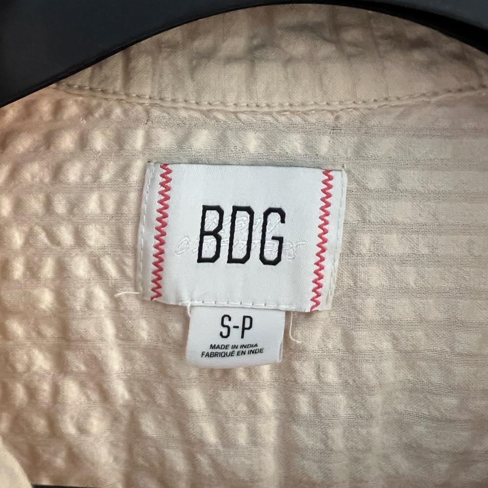 BDG Urban Outfitters Embroidered Lobster Button Up Top Small Nautical Vacation - Picture 5 of 12
